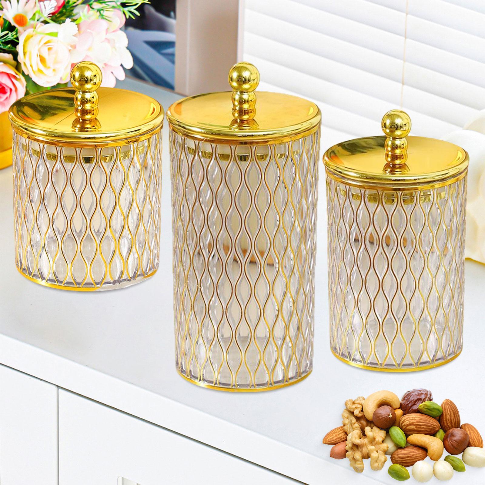 Food Storage Practices - 3 علب تخزين طعام مع غطاء،