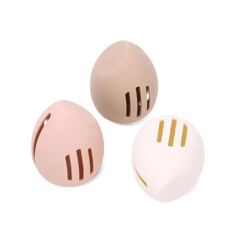 Food Storage Eggs - حقيبة تخزين بيضة تجميل سيليكون قابلة