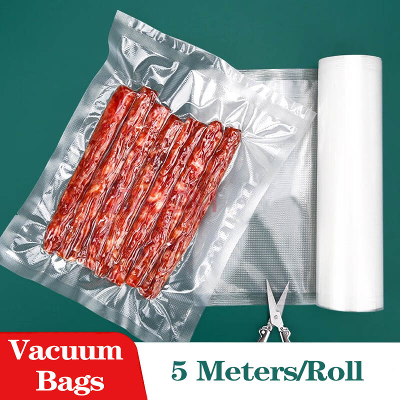 Food Storage Roll Bags - 22*500 سنتيمتر أكياس فراغ للأغذية Sauage