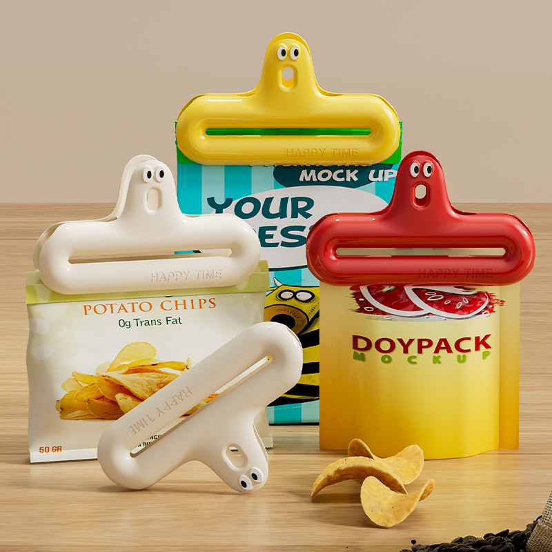 Food Storage Roll Bags - مشبك كرتوني لاصق مقاوم للرطوبة لتثبيت