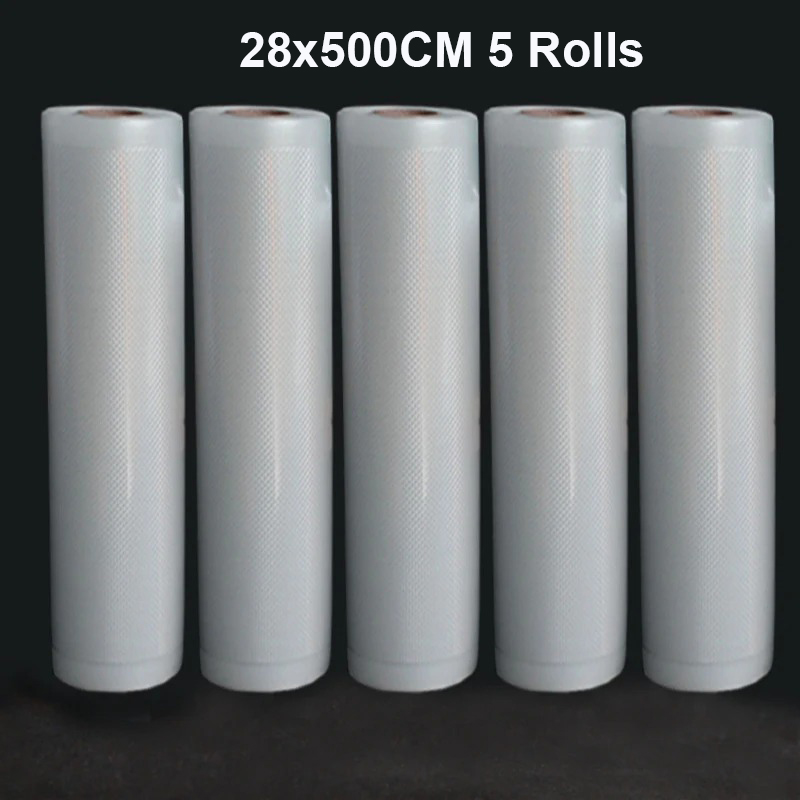 Food Storage Roll Bags - أكياس مطبخ للتفريغ الهوائي، أكياس تخزين