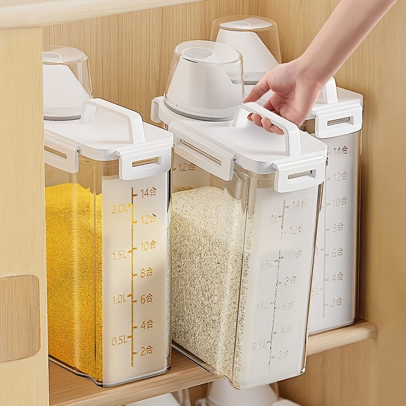 Food Storage Jar Set - 1 قطعة حاوية تخزين، خزان تخزين