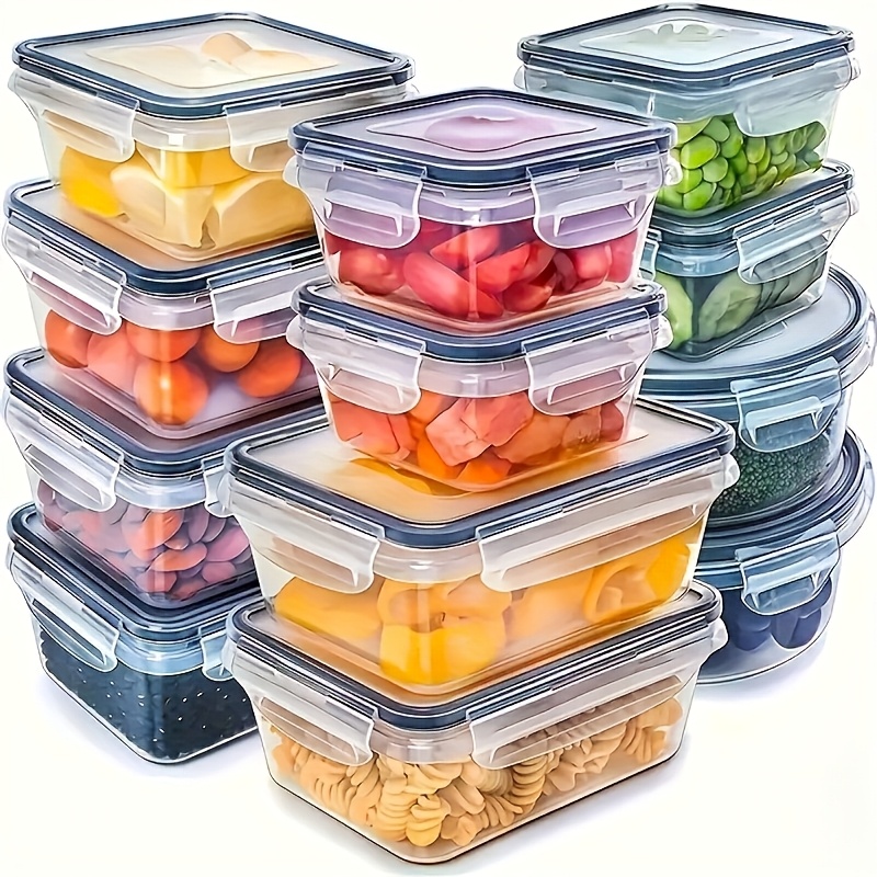 Food Storage Jar Set - مجموعة من 8 قطع تشمل 4