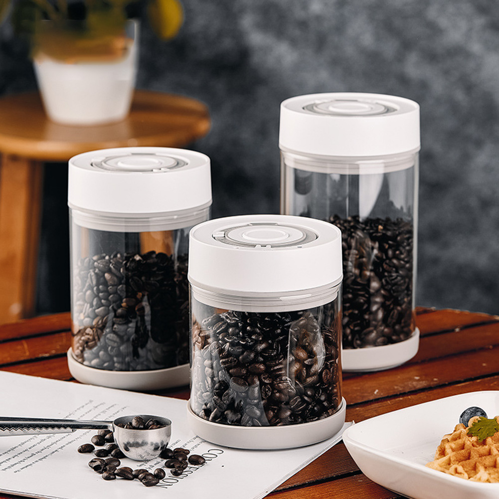 Food Storage Jar Set - وعاء زجاجي مقاوم للرطوبة لحفظ حبوب
