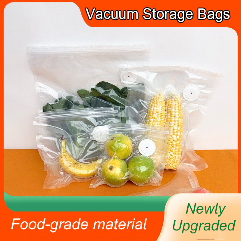 Food Storage Roll Bags - جديد قابلة لإعادة الاستخدام الهواء فراغ