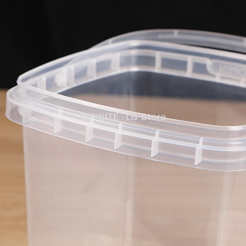 10 قطع من الدلاء البلاستيكية س - مراجعة Food Storage Box Plastic وسعره
