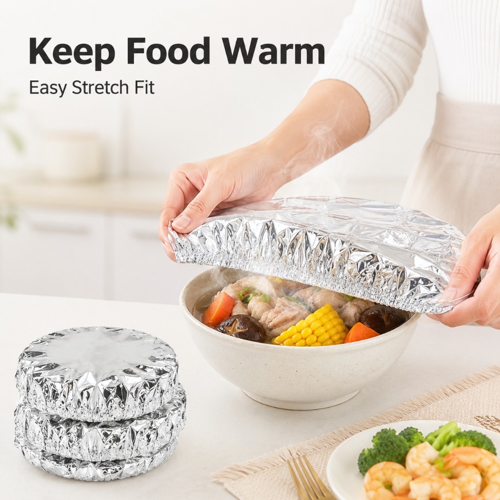 أغطية أوعية من رقائق الألومنيو - مراجعة Food Storage Keep Hot وسعره