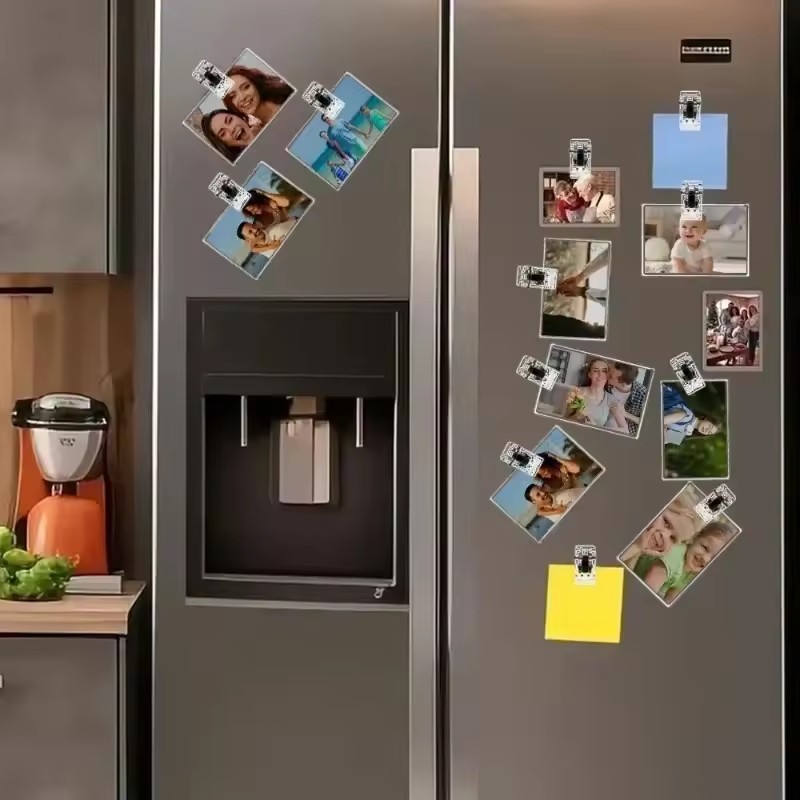 مقاطع مغناطيسية بلاستيكية شفاف - مراجعة Food Storage Notes وسعره