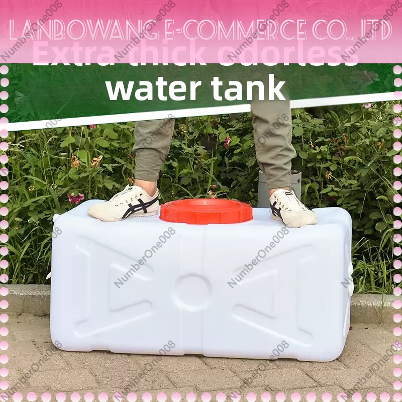 خزان مياه بلاستيكي أفقي سعة 20 - مراجعة Food Storage Tank وسعره