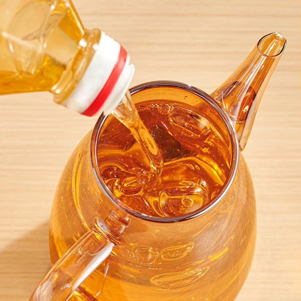 دائم الغذاء الصف موزع الزيت زج - مراجعة Food Storage Glass Containers Large وسعره
