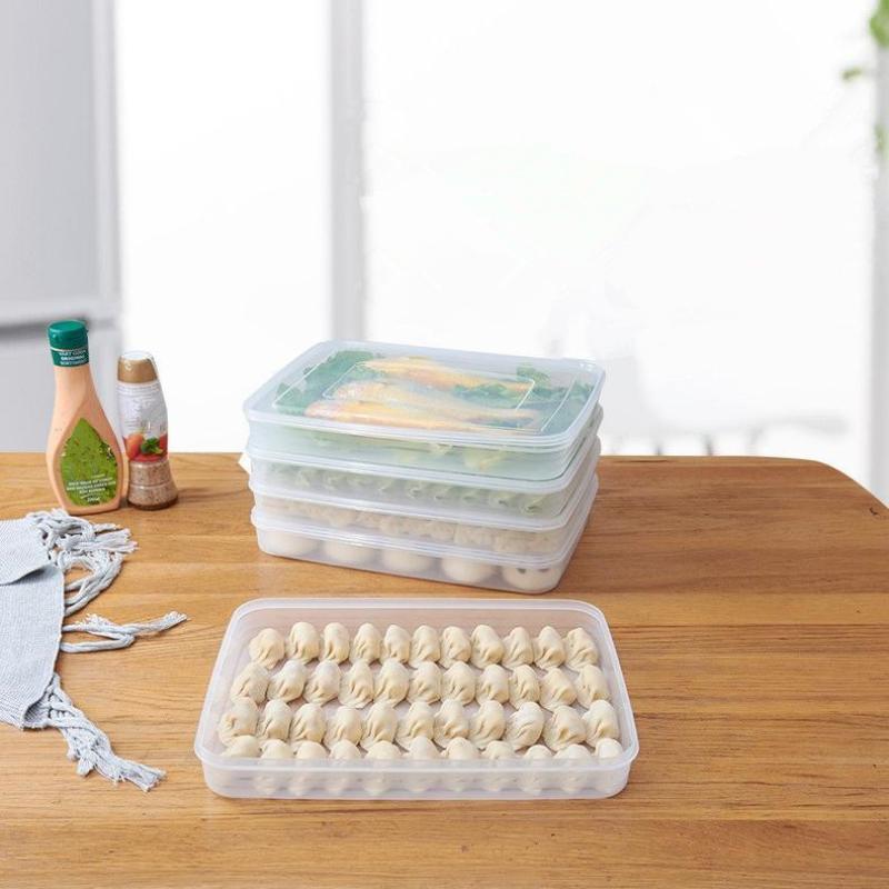 صندوق تخزين شفاف للمطبخ، منظم  - مراجعة Food Storage On Table وسعره