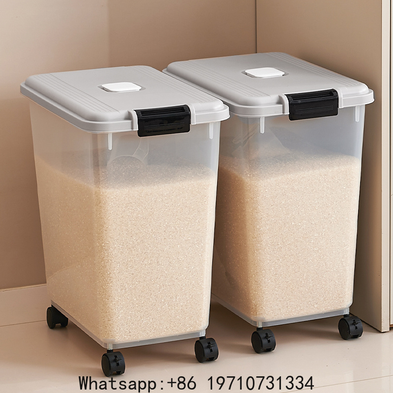 صندوق تخزين الأرز المنزلي، حاو - مراجعة Food Storage Tank وسعره