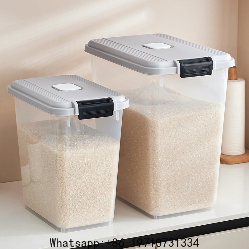 صندوق تخزين الأرز المنزلي، حاو - مراجعة Food Storage Tank وسعره