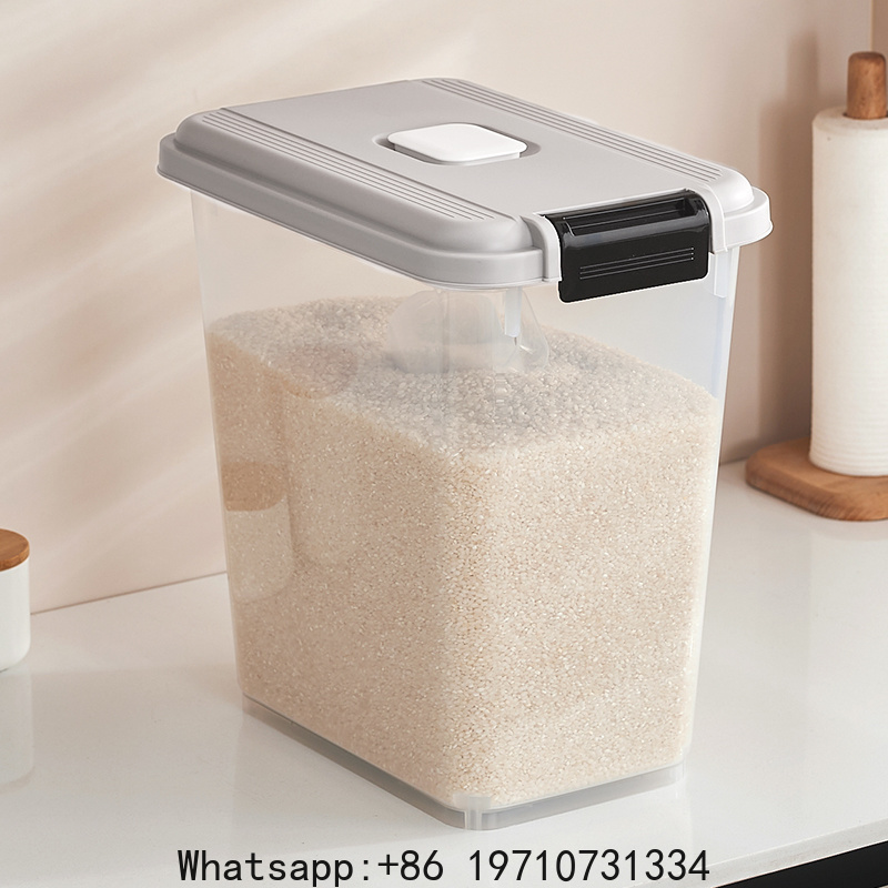 صندوق تخزين الأرز المنزلي، حاو - مراجعة Food Storage Tank وسعره