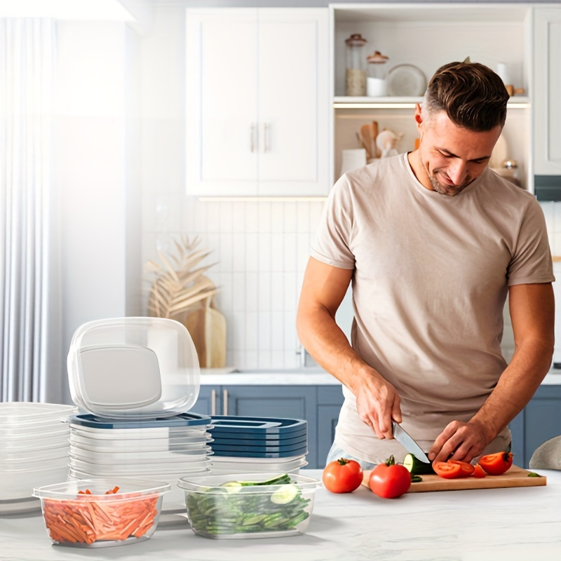 مجموعة من 6 حاويات بلاستيكية ش - مراجعة Food Storage Jar Set وسعره