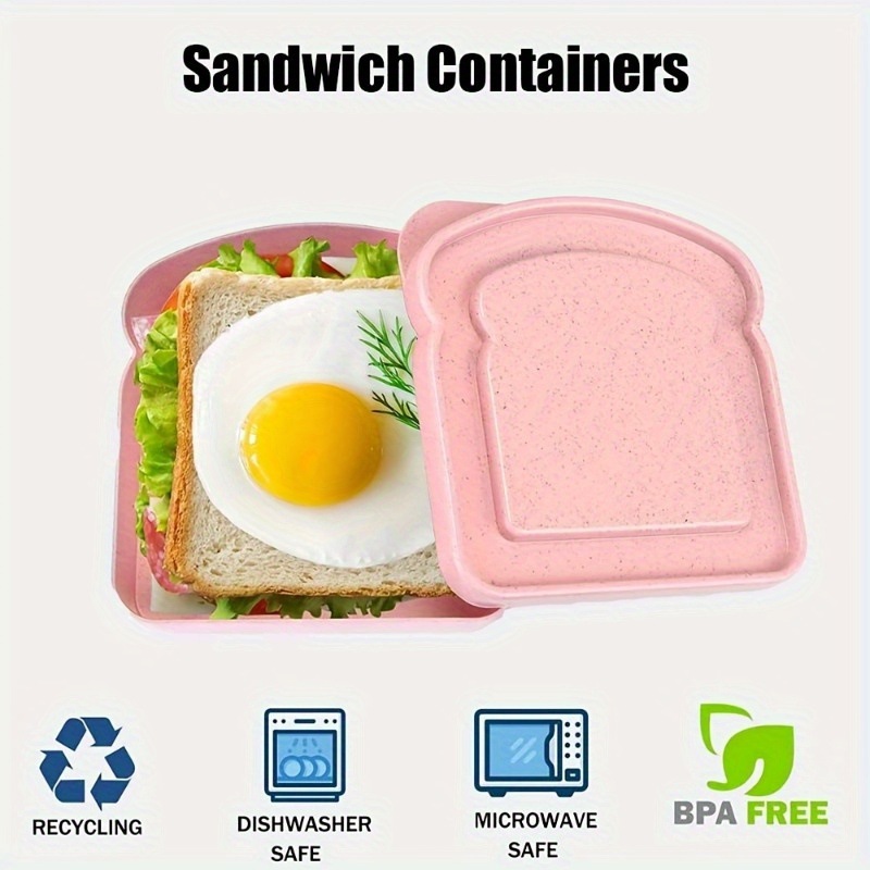 1 قطعة صناديق بينتو ، حاويات ا - مراجعة Food Storage Box Plastic وسعره