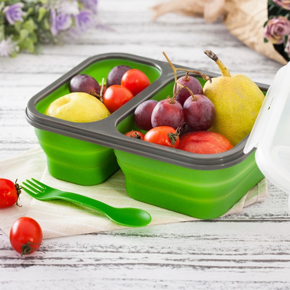 قطعتان من علب الطعام القابلة ل - مراجعة Food Storage Practices وسعره