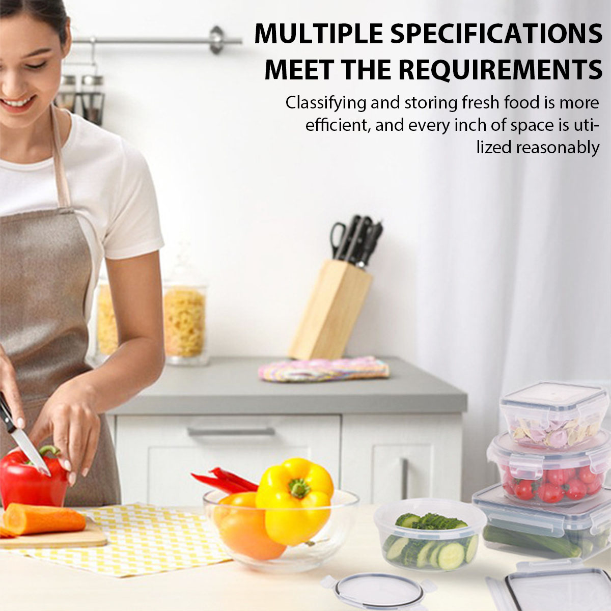 24 قطعة/المجموعة الغذاء مجموعة - مراجعة Food Storage Box Set وسعره