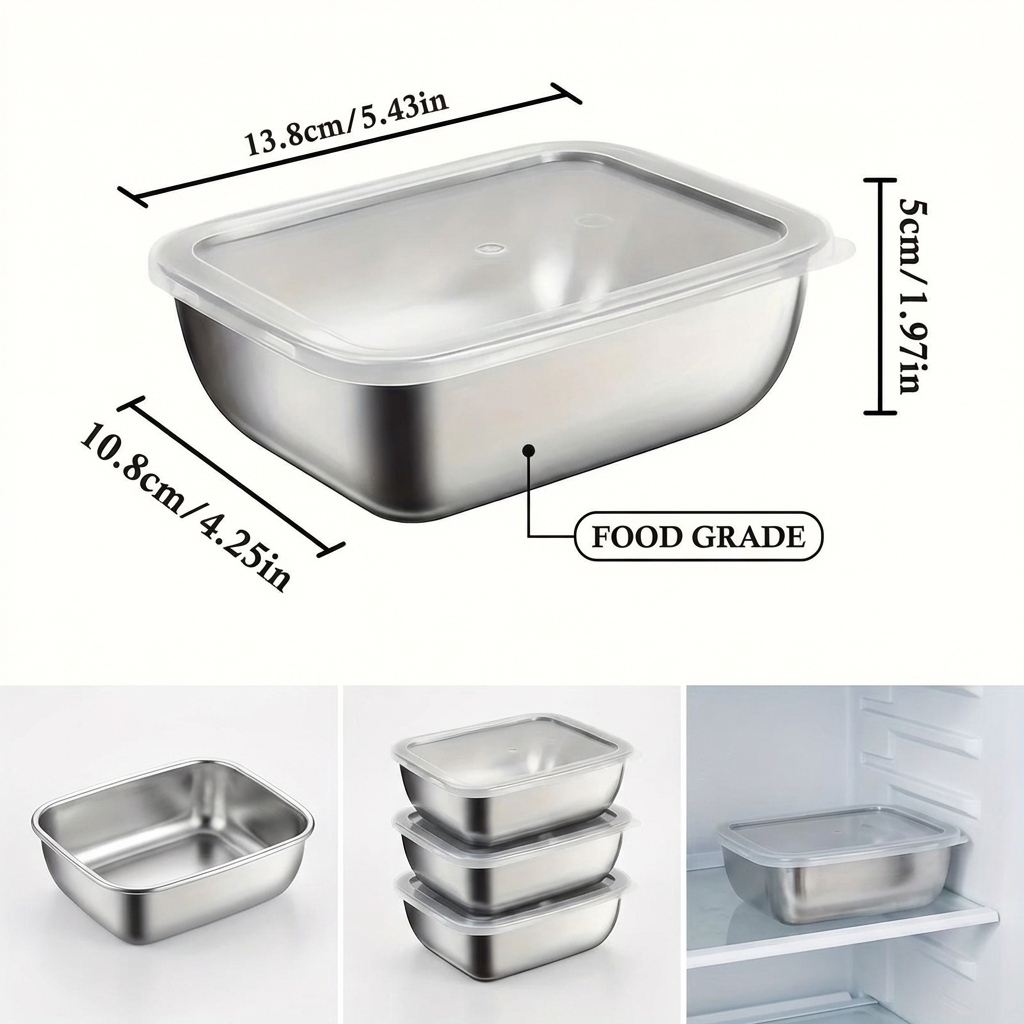 5 قطع من حاويات تخزين الطعام ا - مراجعة Food Storage Jar Set وسعره