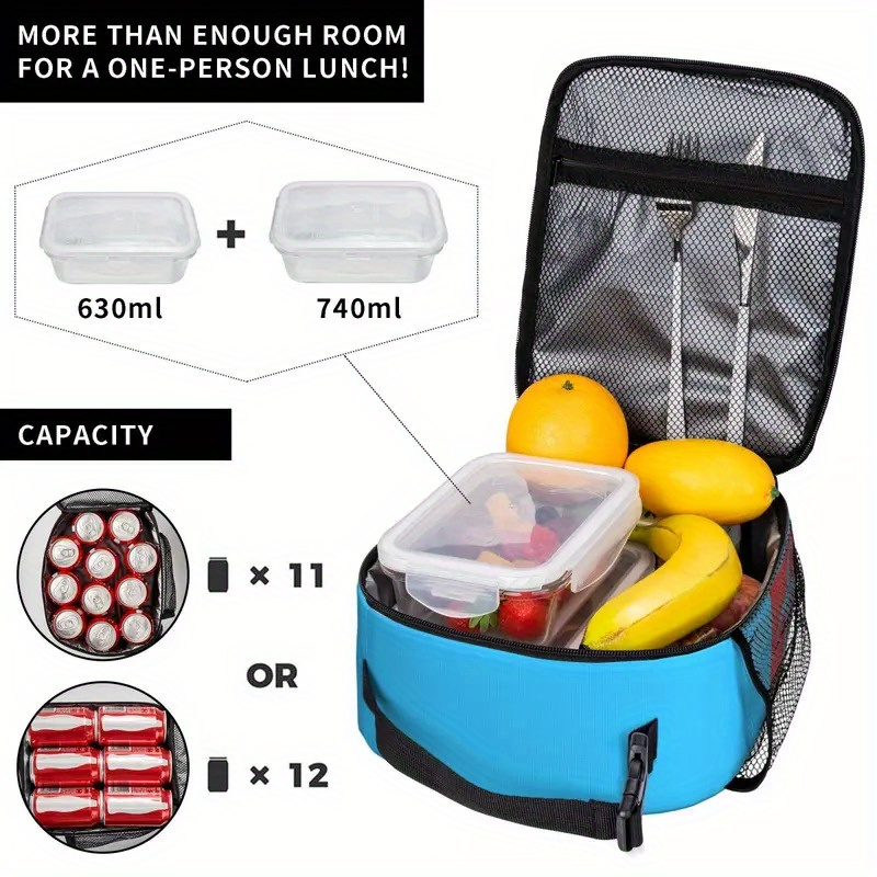 حقيبة غداء معزولة كبيرة الحجم  - مراجعة Food Storage Keep Warm وسعره