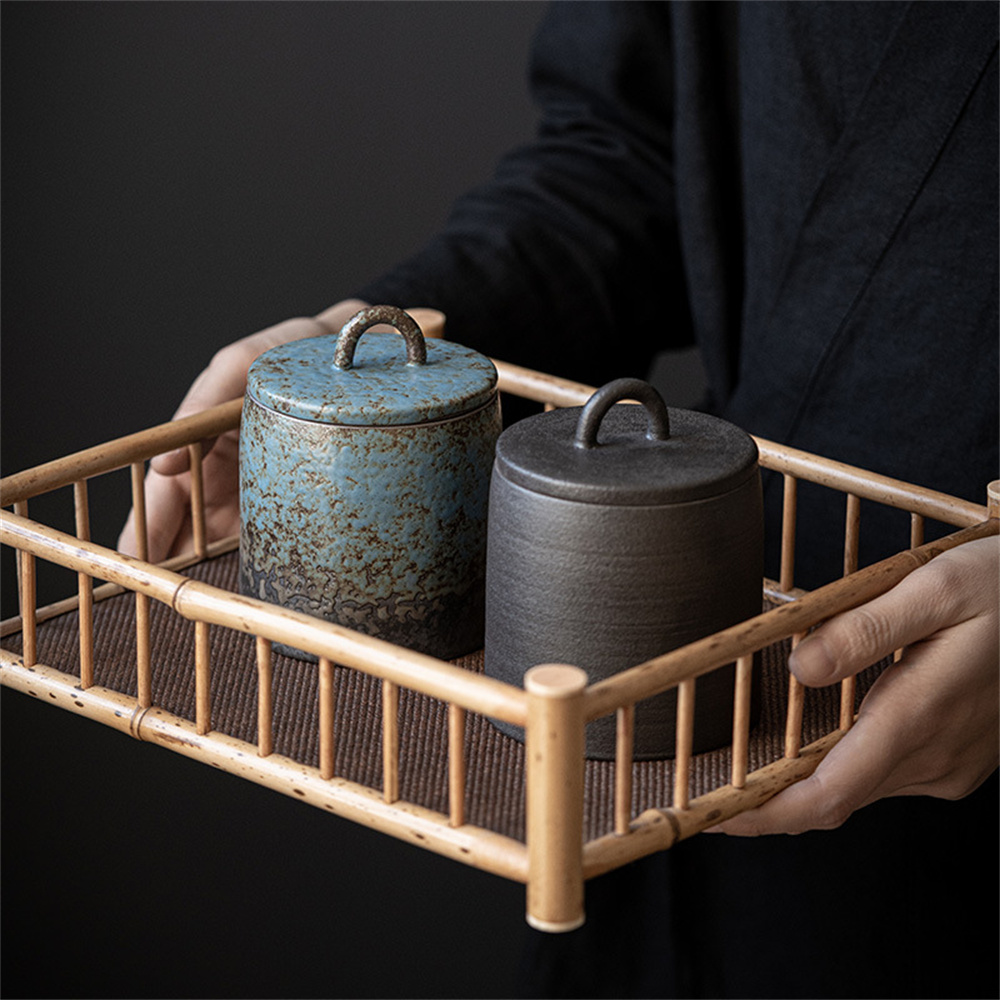 علبة شاي سيراميك مختومة جرة صن - مراجعة Food Storage Tank وسعره