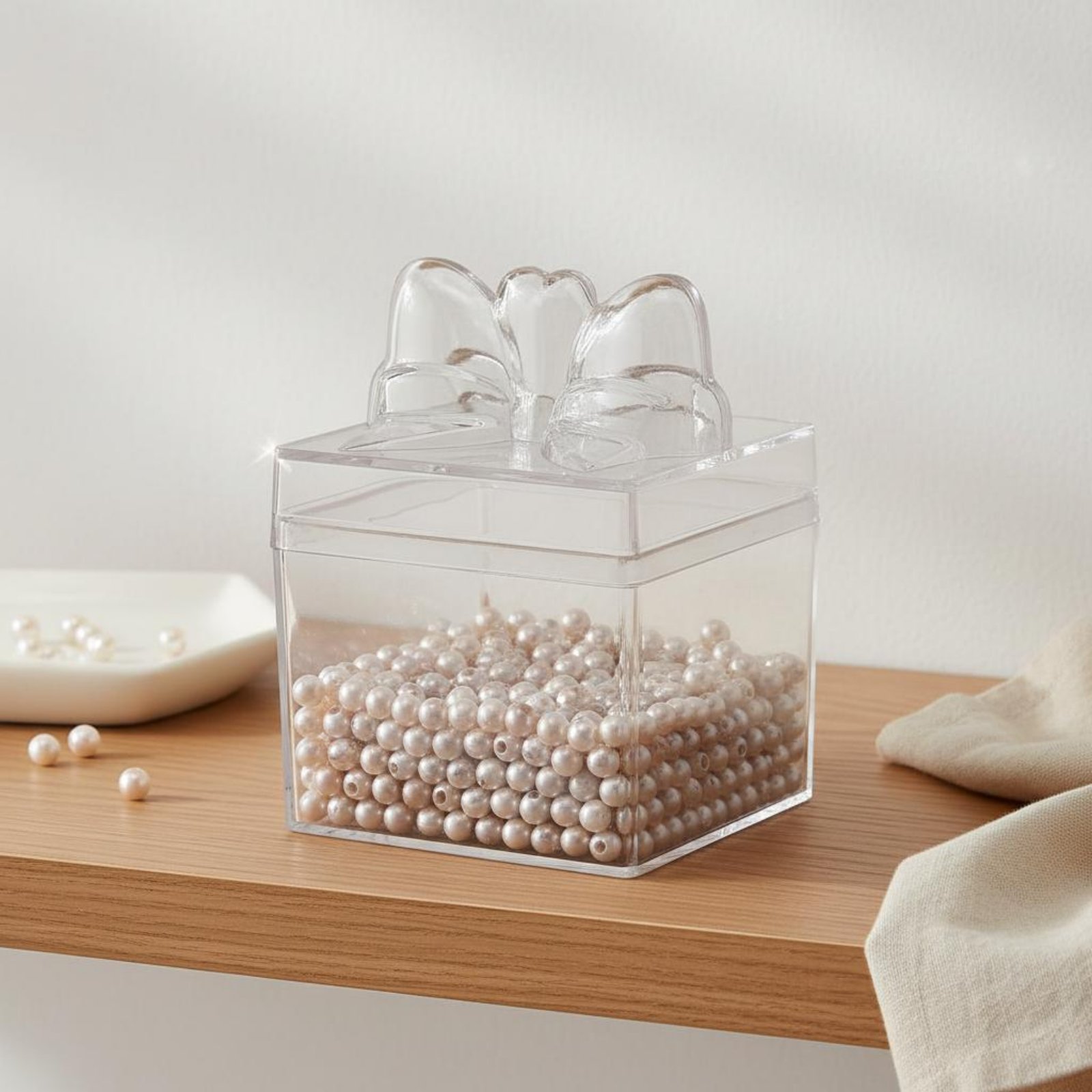 صندوق حلوى بلاستيكي شفاف مع شر - مراجعة Food Storage Box Plastic وسعره