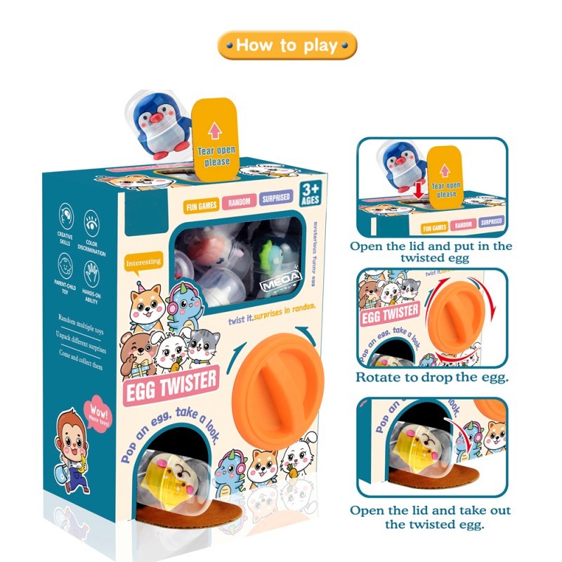 ألعاب أطفال شعبية آلات Gachapo - مراجعة Food Storage Eggs وسعره