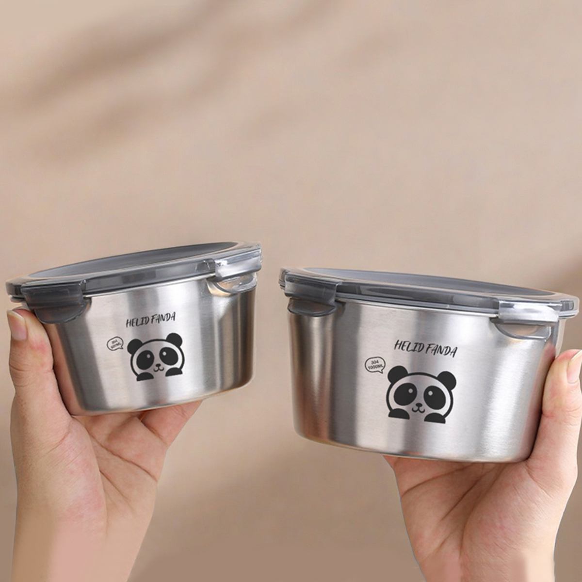 304 الفولاذ المقاوم للصدأ صندو - مراجعة Food Storage Oven Safe وسعره