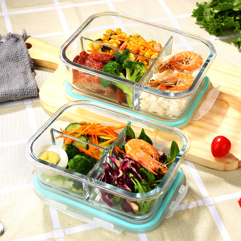 صندوق زجاجي لحفظ الطعام، مصنوع - مراجعة Food Storage Box Set وسعره