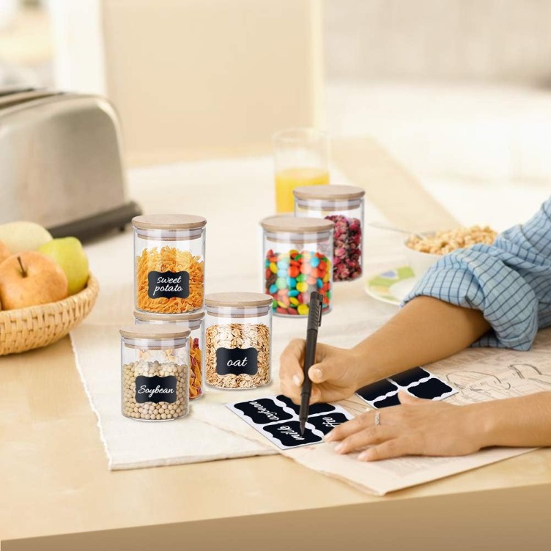 مجموعة برطمانات زجاجية مكونة م - مراجعة Food Storage Glass Containers Large وسعره