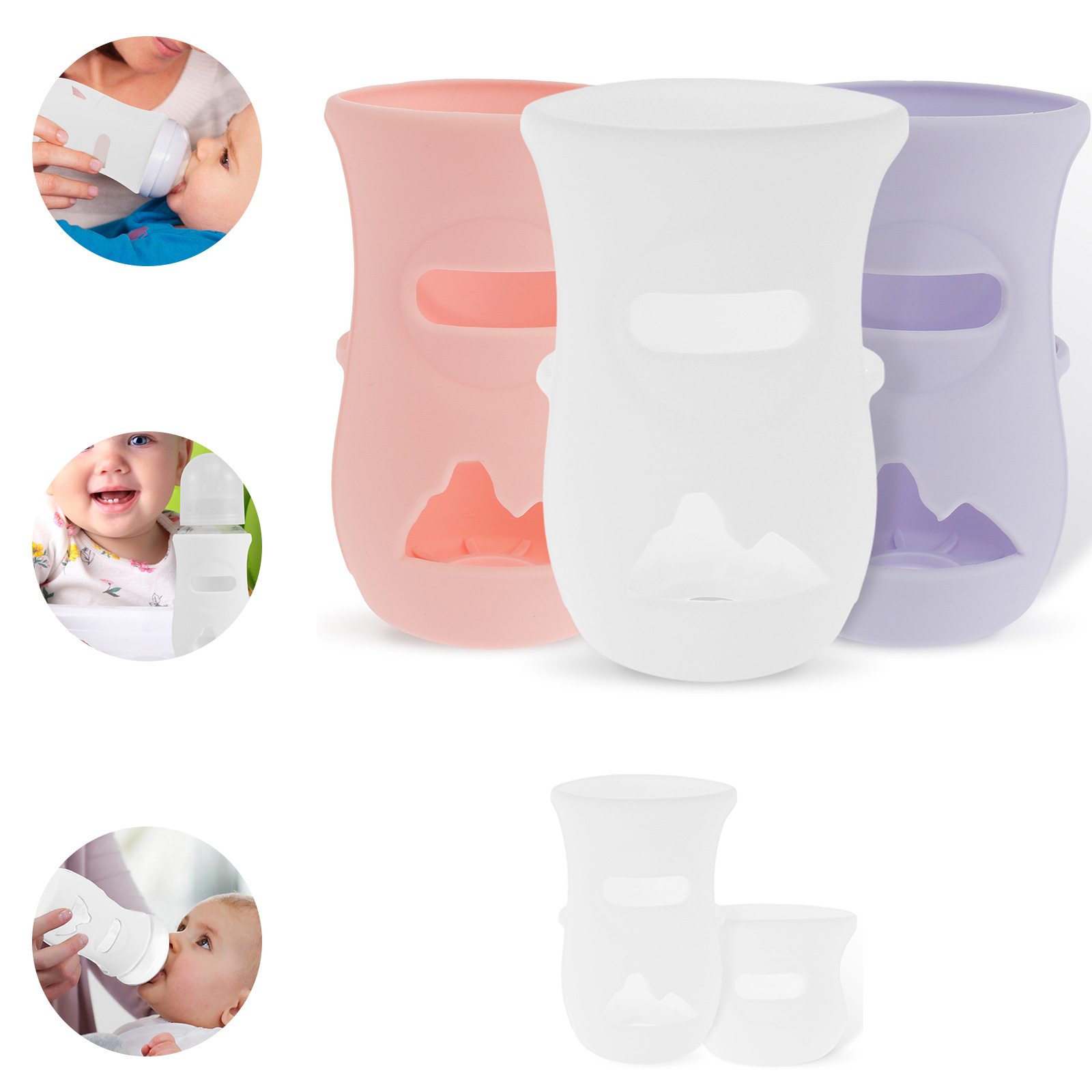 غطاء زجاجة أطفال من السيليكون  - مراجعة Food Storage Keep Warm وسعره
