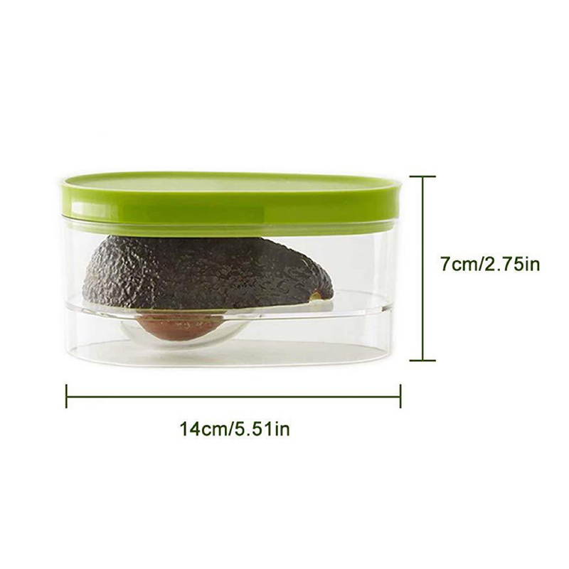 صندوق تخزين طعام الأفوكادو، حا - مراجعة Food Storage Box Plastic وسعره