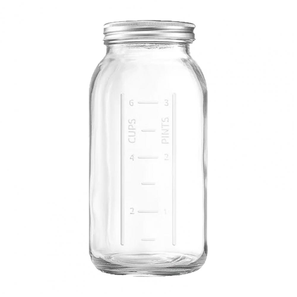 برطمان زجاجي واسع الفوهة سعة 2 - مراجعة Food Storage Glass Containers Large وسعره