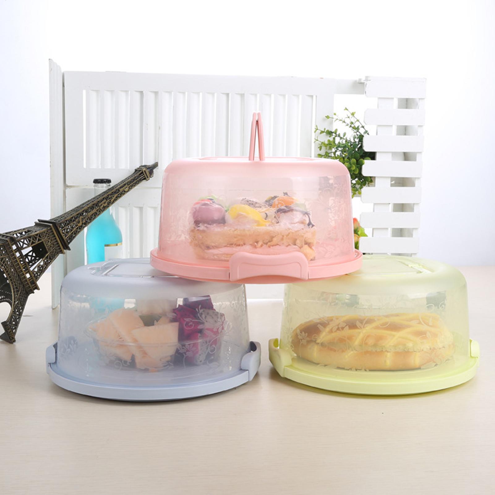 حامل كيك محمول قابل لإعادة الا - مراجعة Food Storage Box Plastic وسعره