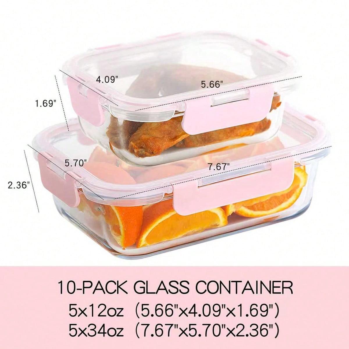 10 حاويات زجاجية لتحضير الوجبا - مراجعة Food Storage Box Set وسعره