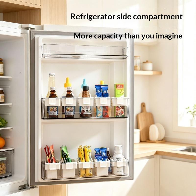 سلة تخزين جانبية للثلاجة سهلة  - مراجعة Food Storage Practices وسعره