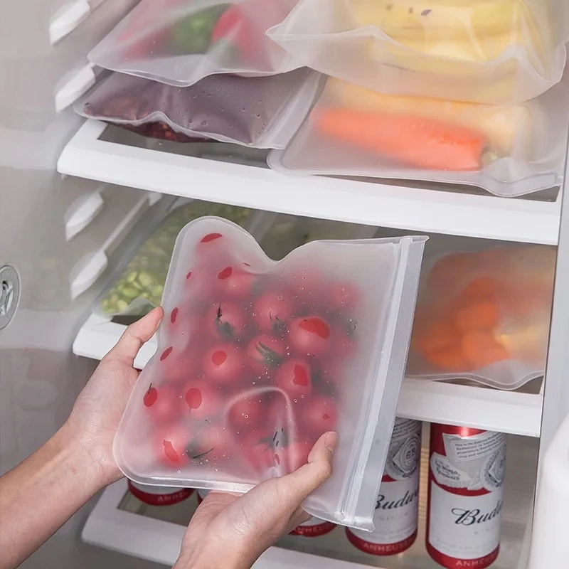 1-4 قطع من أكياس تخزين الطعام  - مراجعة Food Storage Zip Lock Bags وسعره