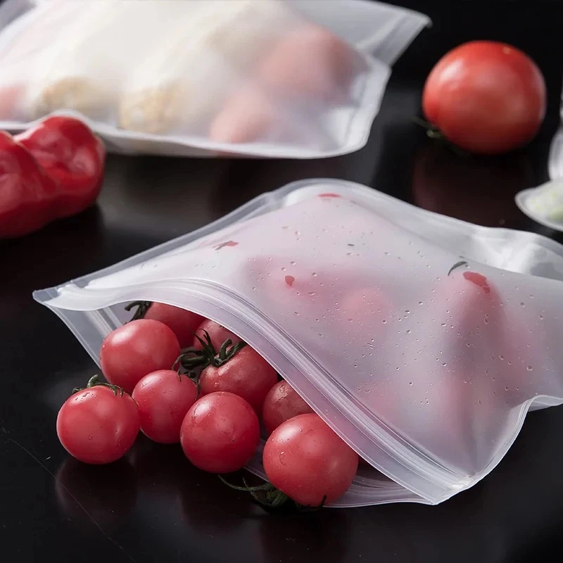1-4 قطع من أكياس تخزين الطعام  - مراجعة Food Storage Zip Lock Bags وسعره