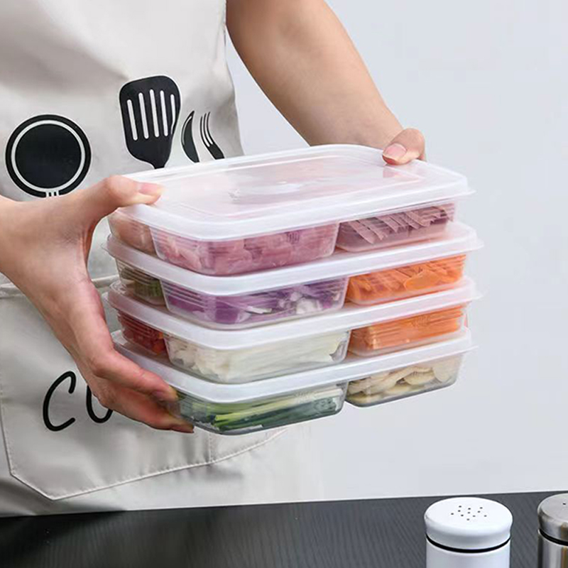 صندوق تخزين بلاستيكي جديد بـ 4 - مراجعة Food Storage Box Set وسعره