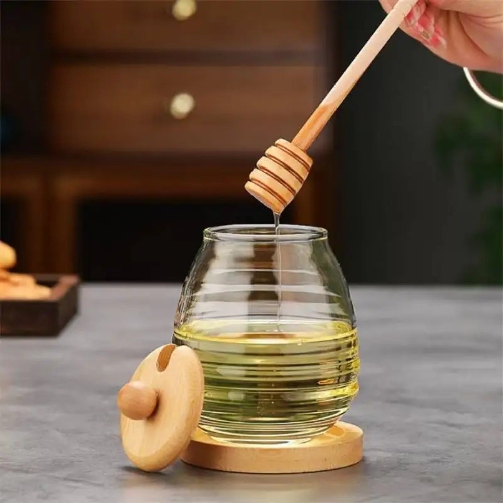 وعاء زجاجي شفاف بتصميم خلية ال - مراجعة Food Storage Glass Containers Large وسعره