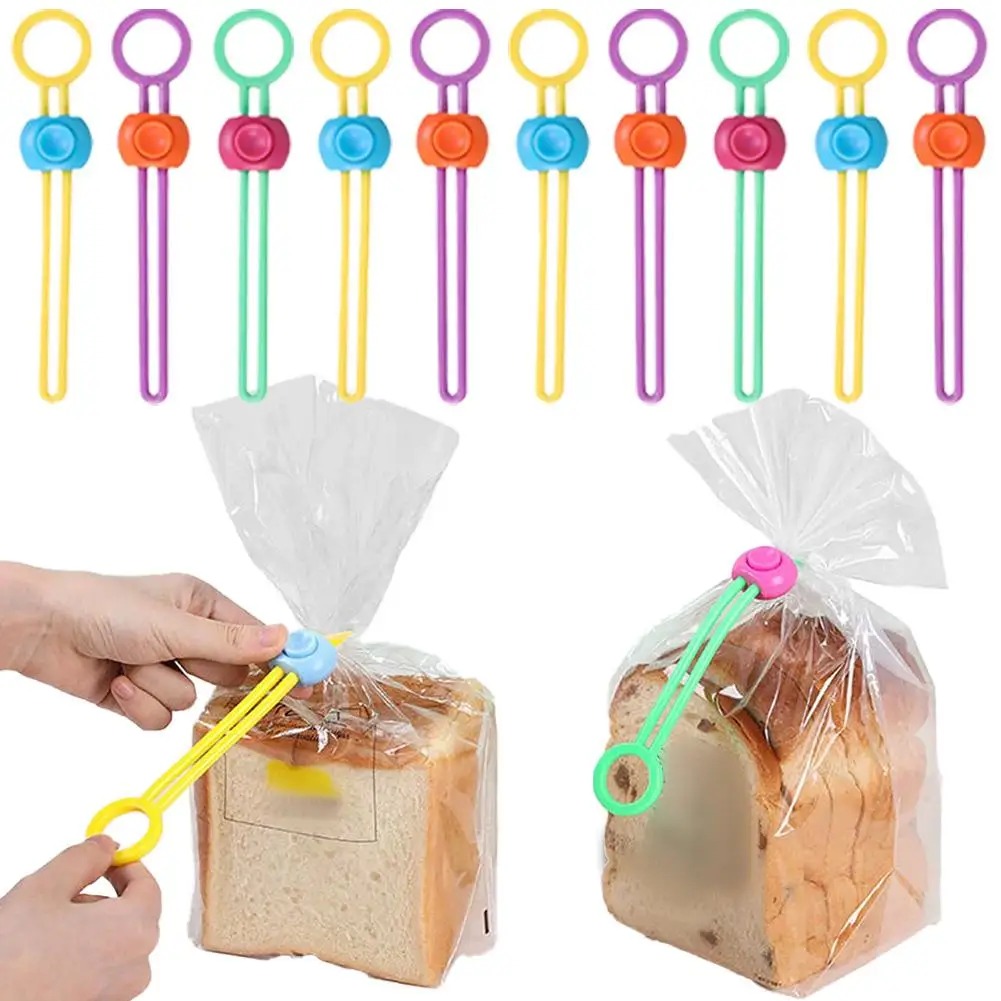 10 قطعة كيس الغذاء سيليكون ختم - مراجعة Food Storage Zip Lock Bags وسعره