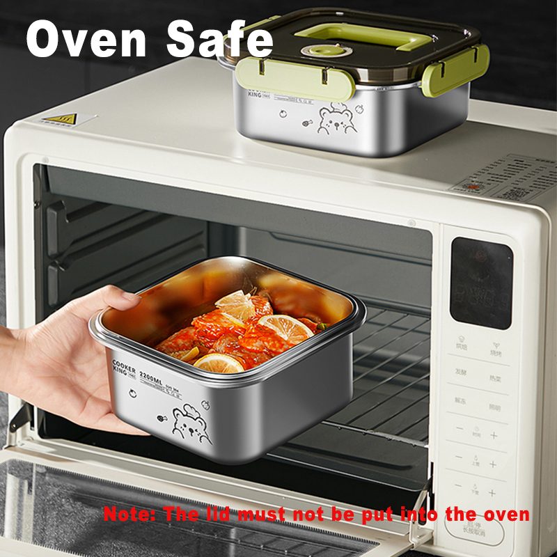 حاوية تخزين الطعام من الفولاذ  - مراجعة Food Storage Oven Safe وسعره