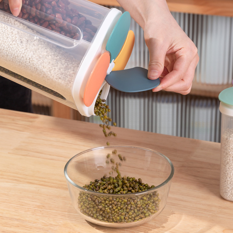 المطبخ الحبوب صندوق تخزين البل - مراجعة Food Storage Jar Set وسعره