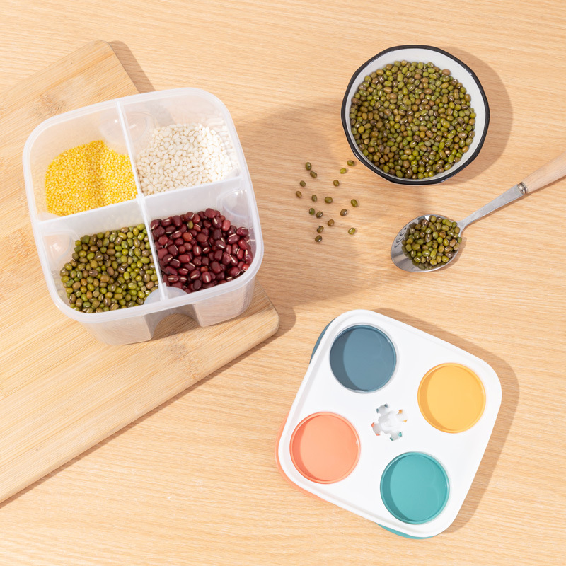 المطبخ الحبوب صندوق تخزين البل - مراجعة Food Storage Jar Set وسعره