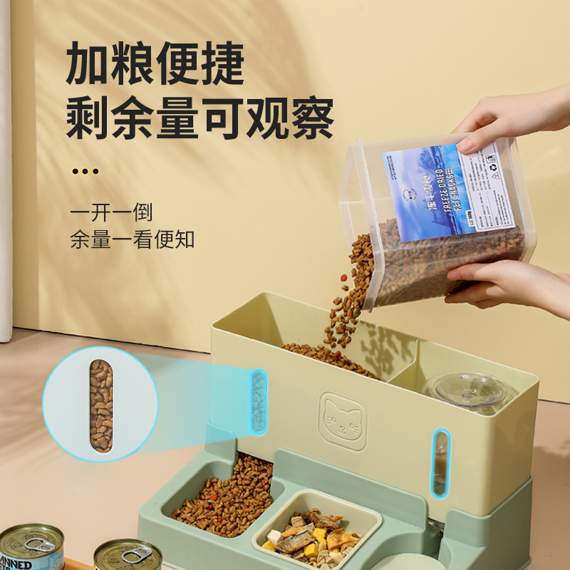 موزع طعام للقطط، موزع مياه، مع - مراجعة Food Storage Freeze Dried وسعره