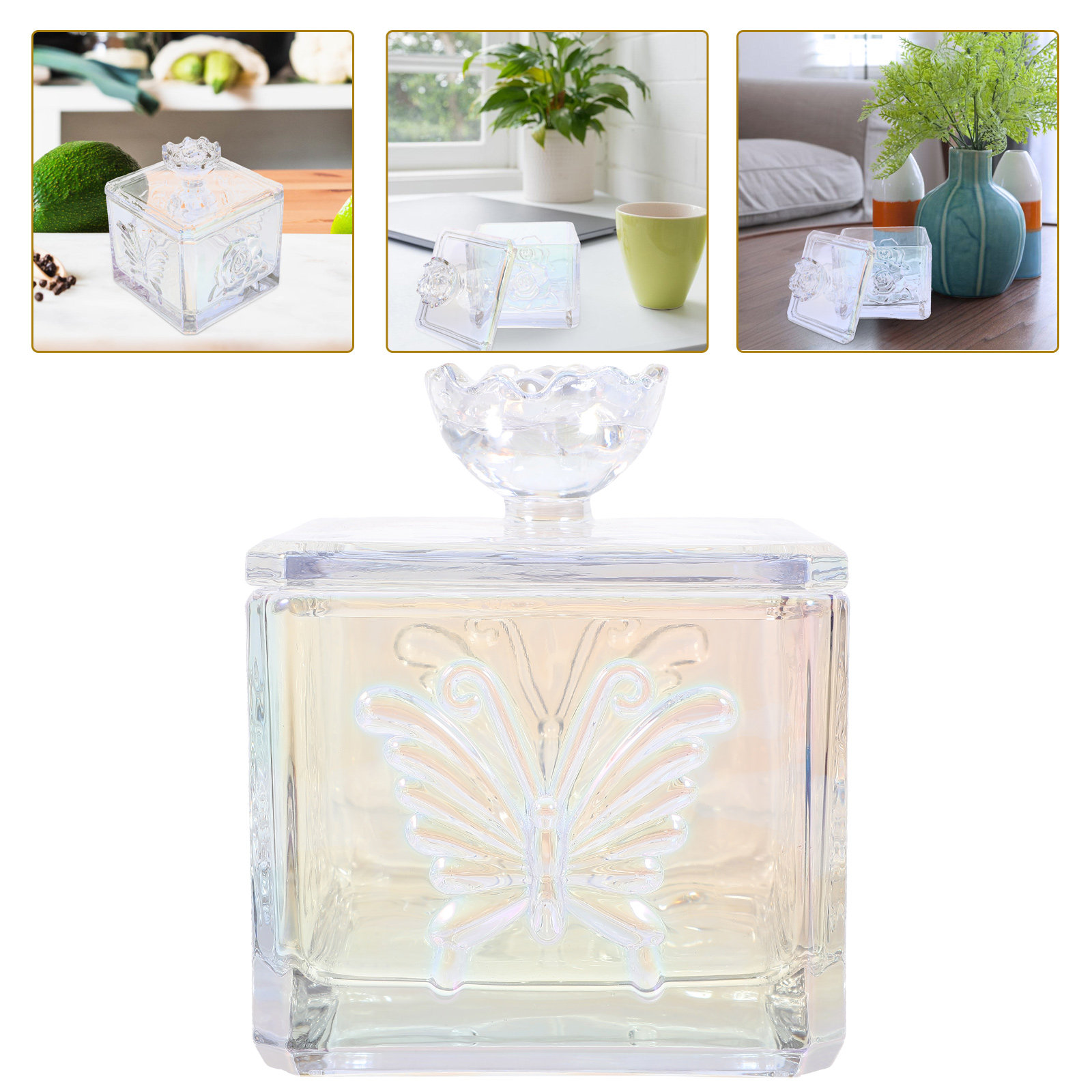 وعاء زجاجي لتخزين الطعام بغطاء - مراجعة Food Storage Glass Containers Large وسعره