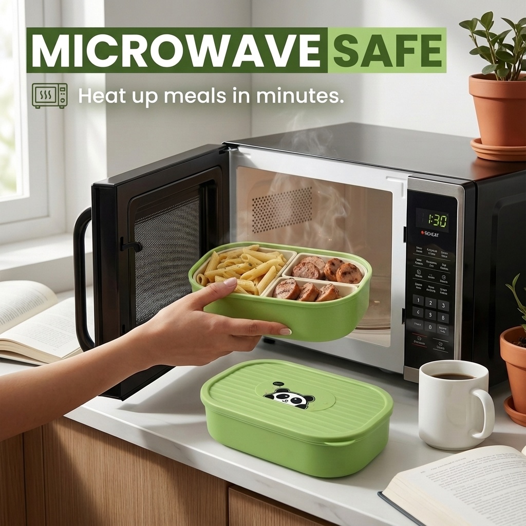 صندوق غداء بلاستيكي لطيف للأطف - مراجعة Food Storage Oven Safe وسعره