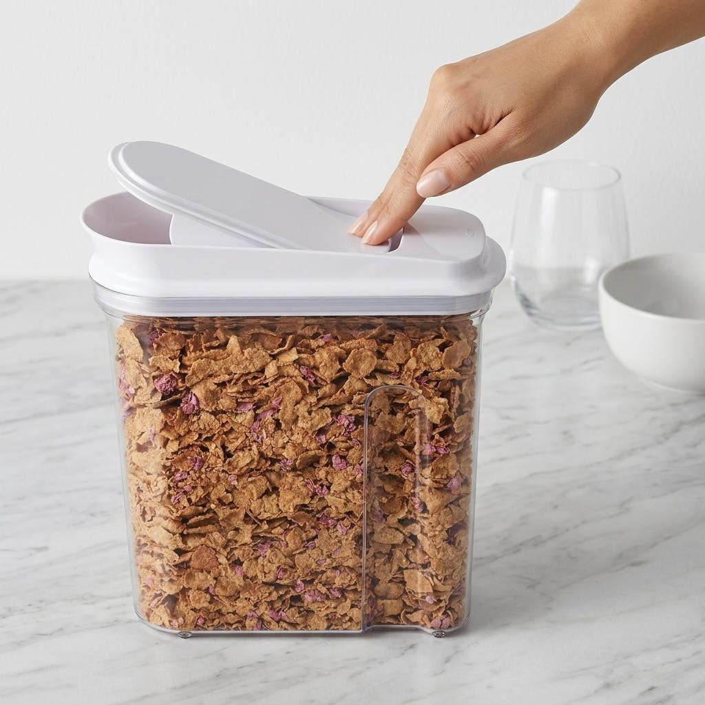 حاويات تخزين طعام محكمة الإغلا - مراجعة Food Storage Jar Set وسعره