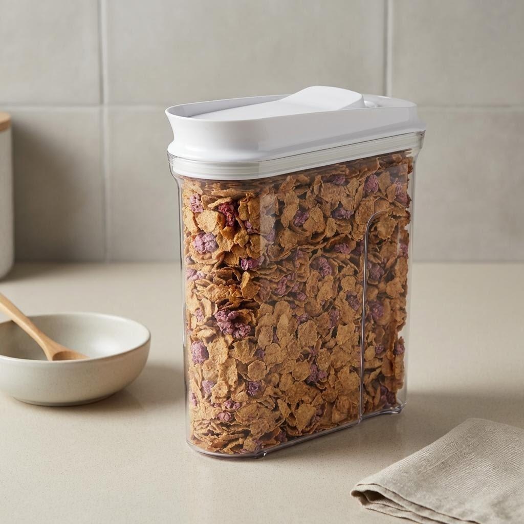 حاويات تخزين طعام محكمة الإغلا - مراجعة Food Storage Jar Set وسعره