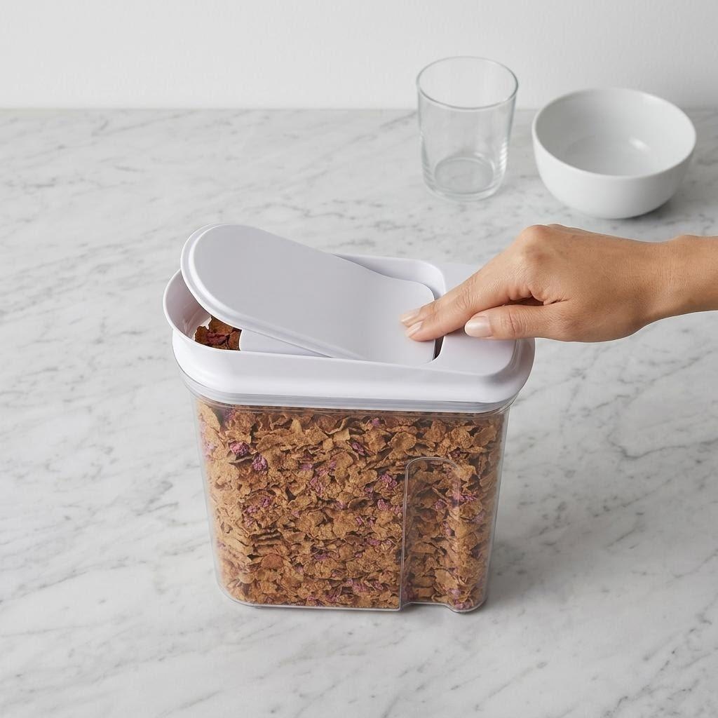 حاويات تخزين طعام محكمة الإغلا - مراجعة Food Storage Jar Set وسعره